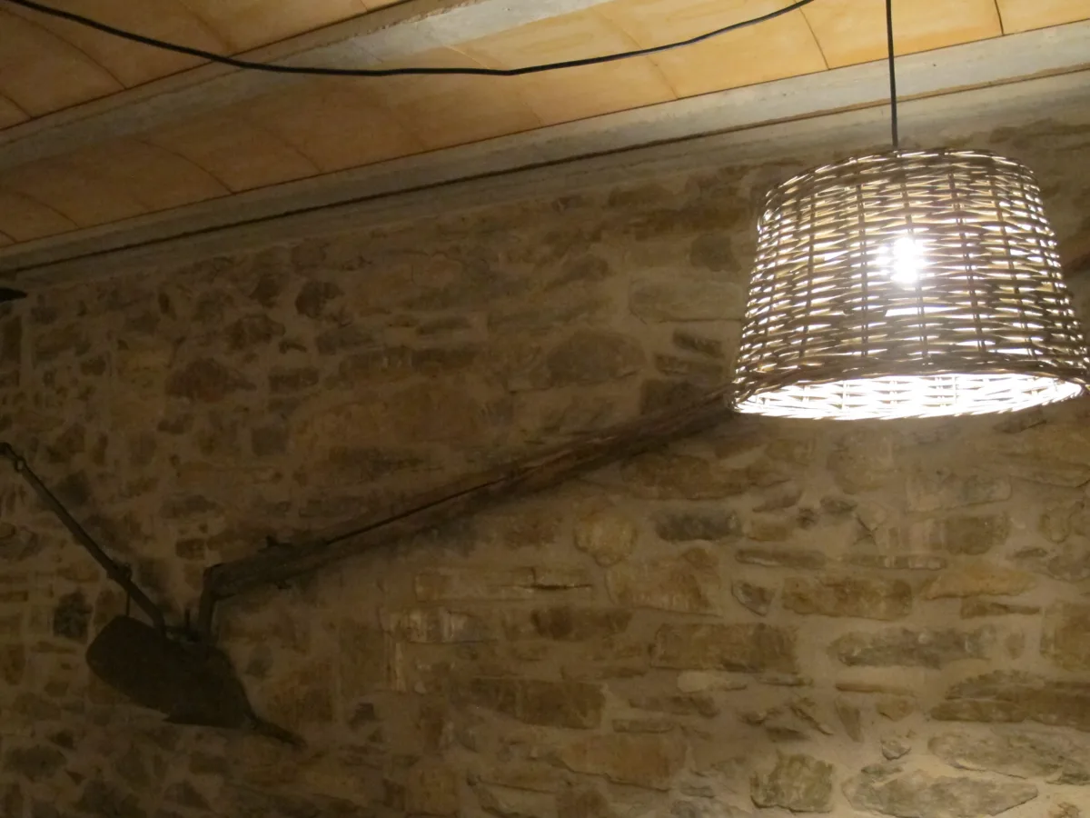 Cocina y salón de Cal Nenot