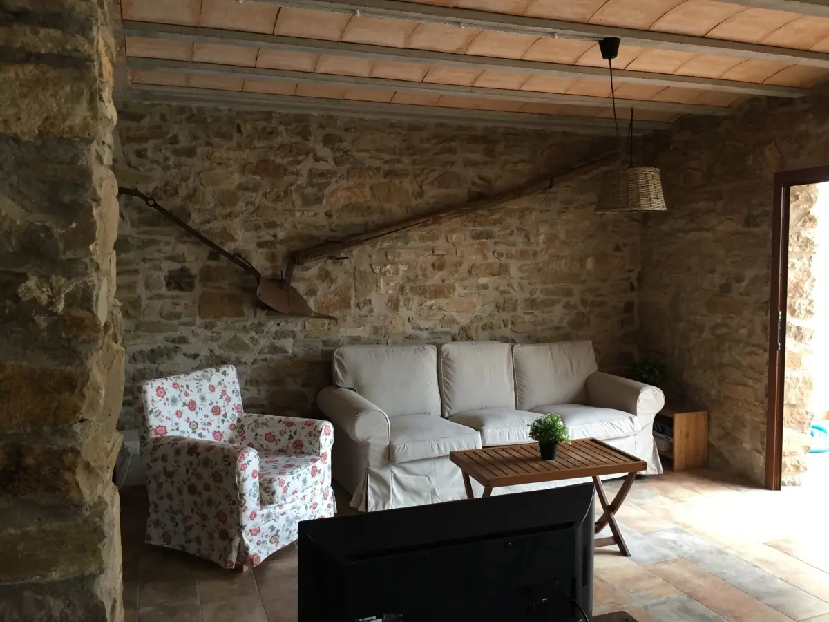 Cocina y salón de Cal Nenot