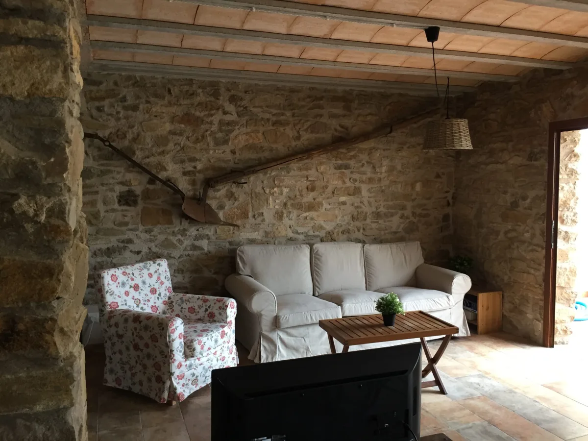 Cocina y salón de Cal Nenot
